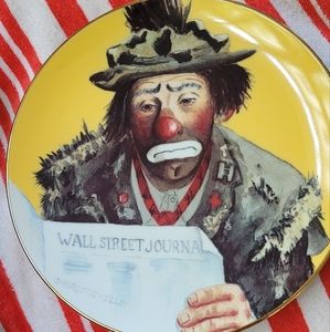 Vintage numbered Charlotte kelly plate